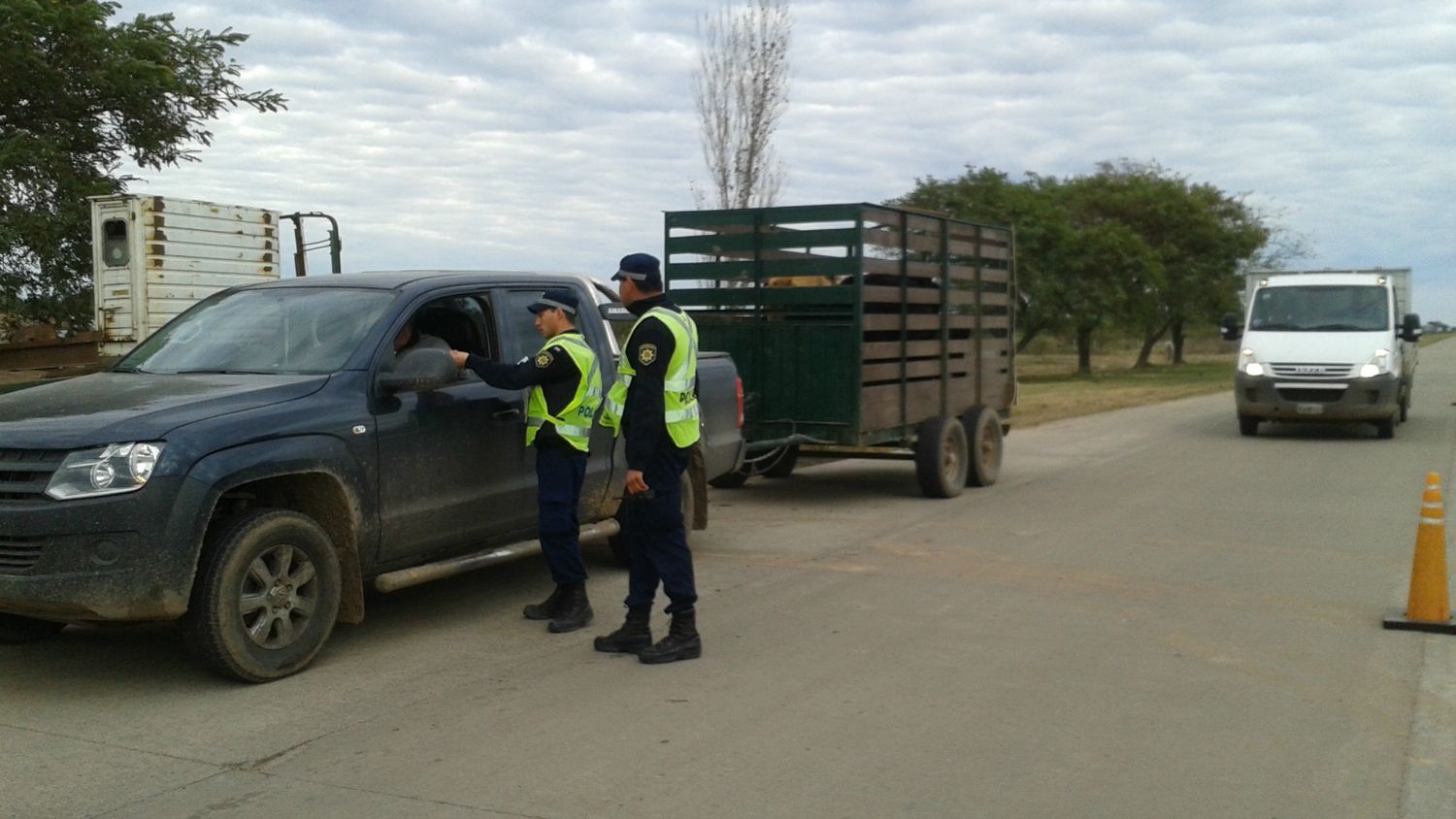 Seguridad Vial fiscalizó 72 vehículos en San Javier