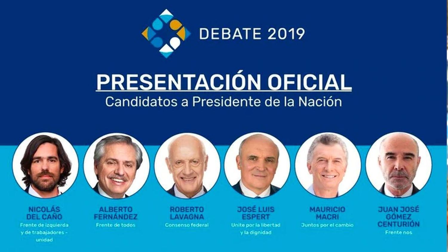 Debate Presidencial: estos son los ejes del primer debate presidencial