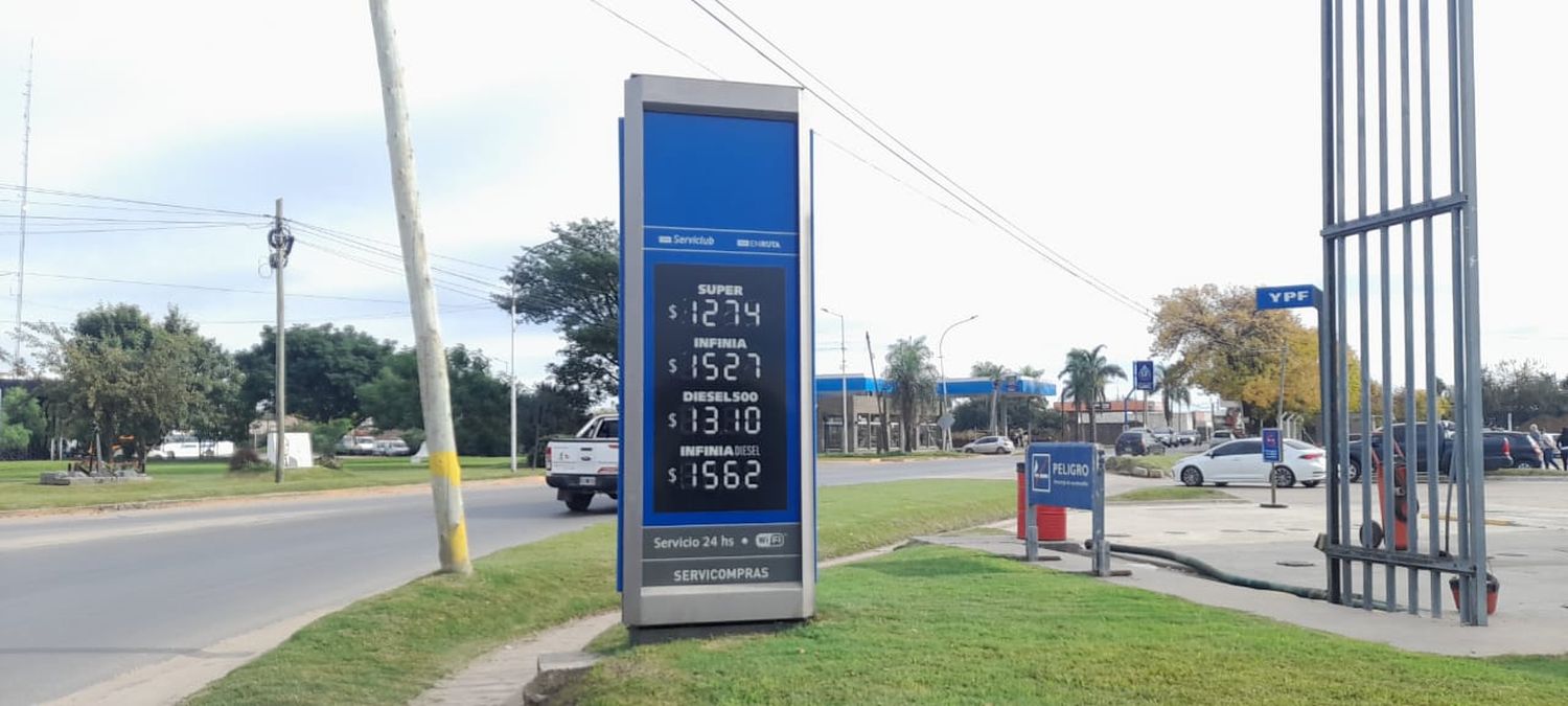 Nuevos precios en YPF