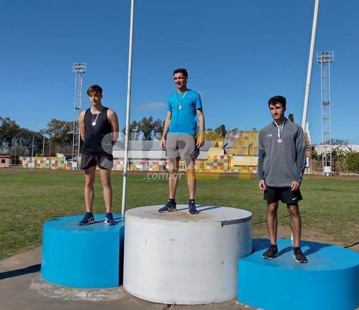 Mateo Distefano, el atleta de Sancti Spiritu bien posicionado para representar a Santa Fe en el Nacional