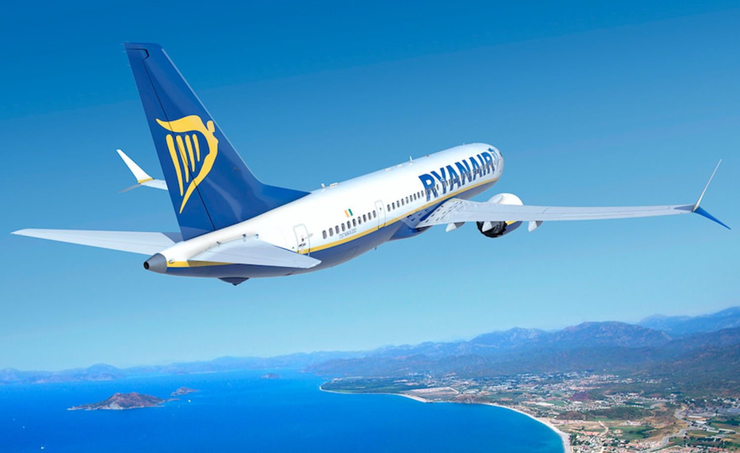 Ryanair recibió su primer Boeing 737 MAX