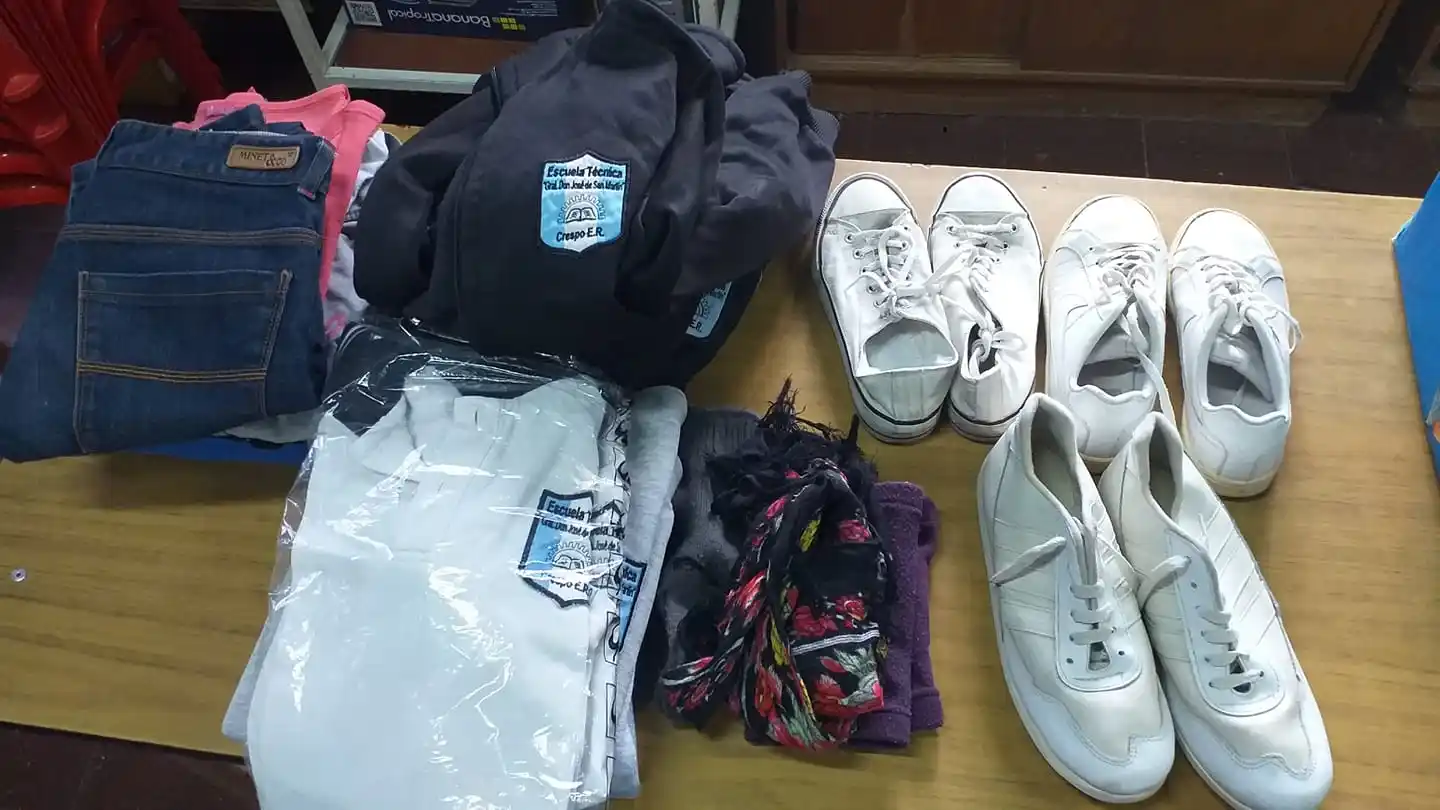 La Escuela Técnica lanzó una colecta de indumentaria y calzado