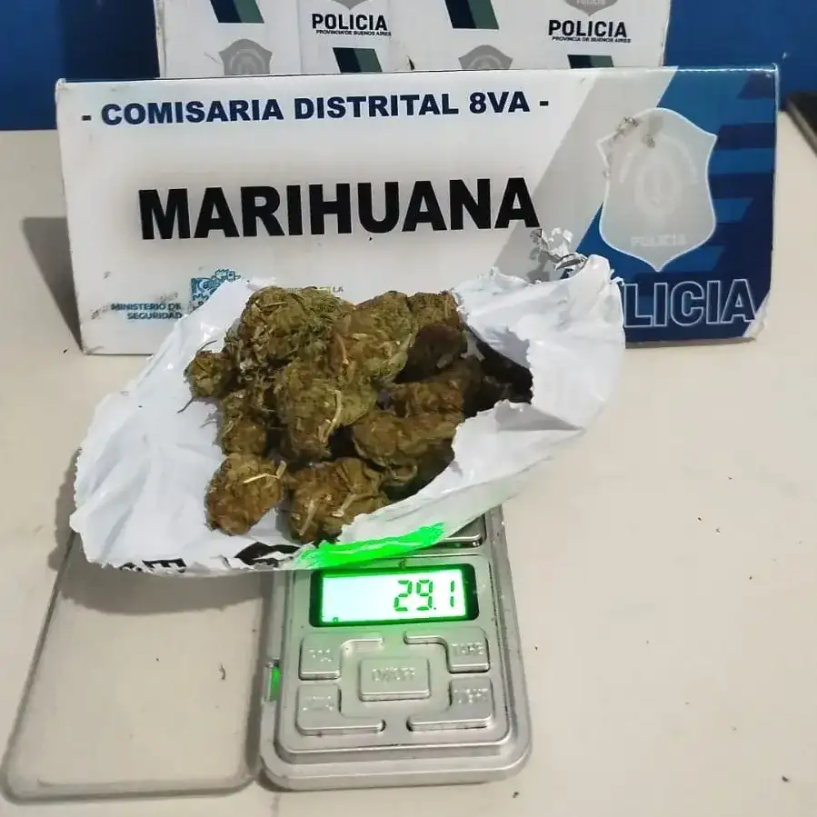 Se realizaron los test orientativos correspondientes, que confirmaron que las sustancias eran cannabis y clorhidrato de cocaína.