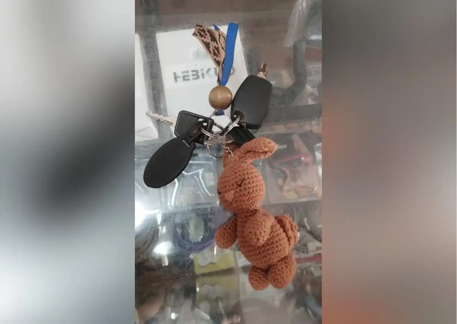 Llaves encontradas en calle San Martín