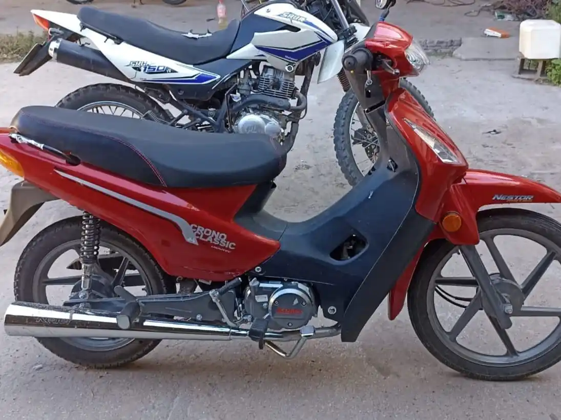 Fue secuestrada la moto del bandido. Foto: BVVT