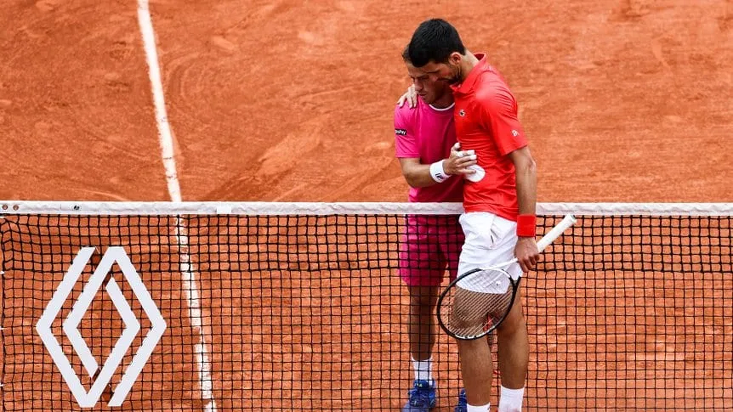 Diego Schwartzman quedó eliminado ante Novak Djokovic 