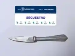 cuchillo secuestrado
