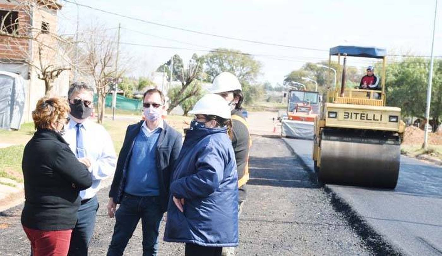 La pavimentación de Sara Neira  en su fase final: conectividad  vial e infraestructura