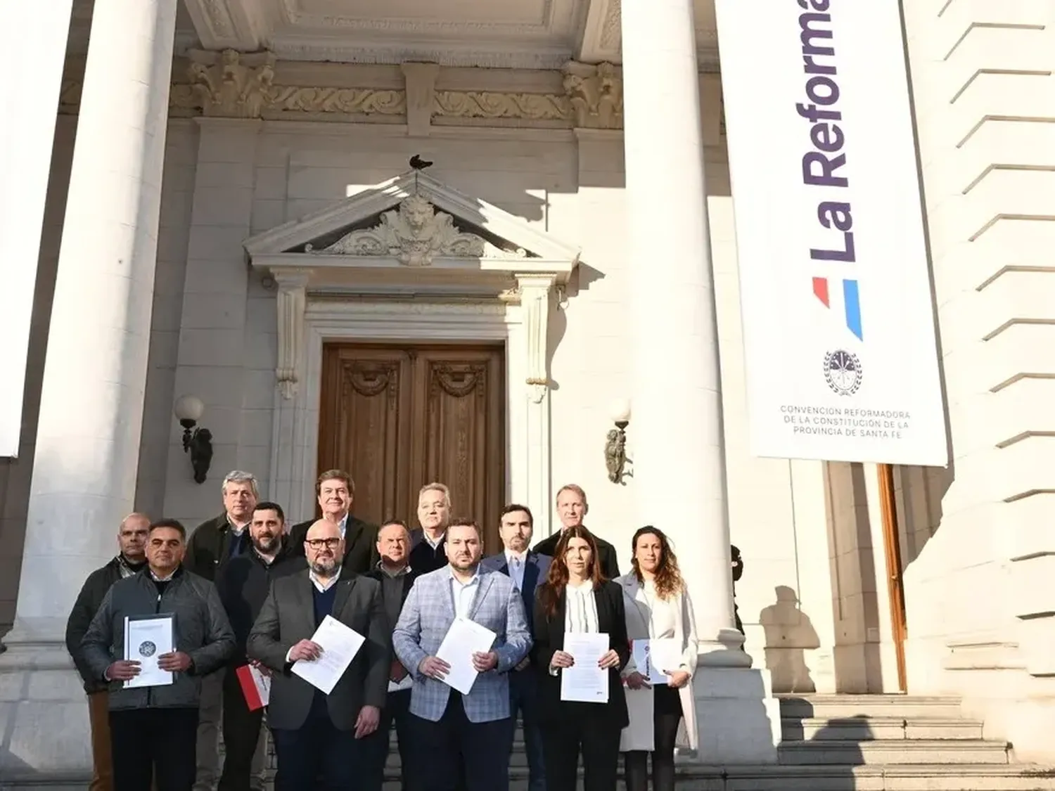 Los documentos fueron presentados este lunes en la Legislatura de la provincia de Santa Fe. Crédito: Flavio Raina