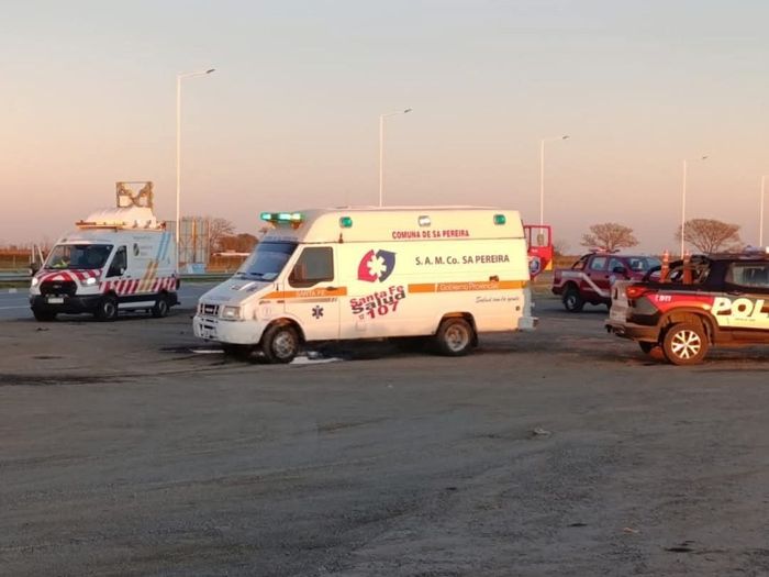 ACCIDENTE FATAL EN EL CRUCE DE AUTOVÍA 19 Y RUTA 10