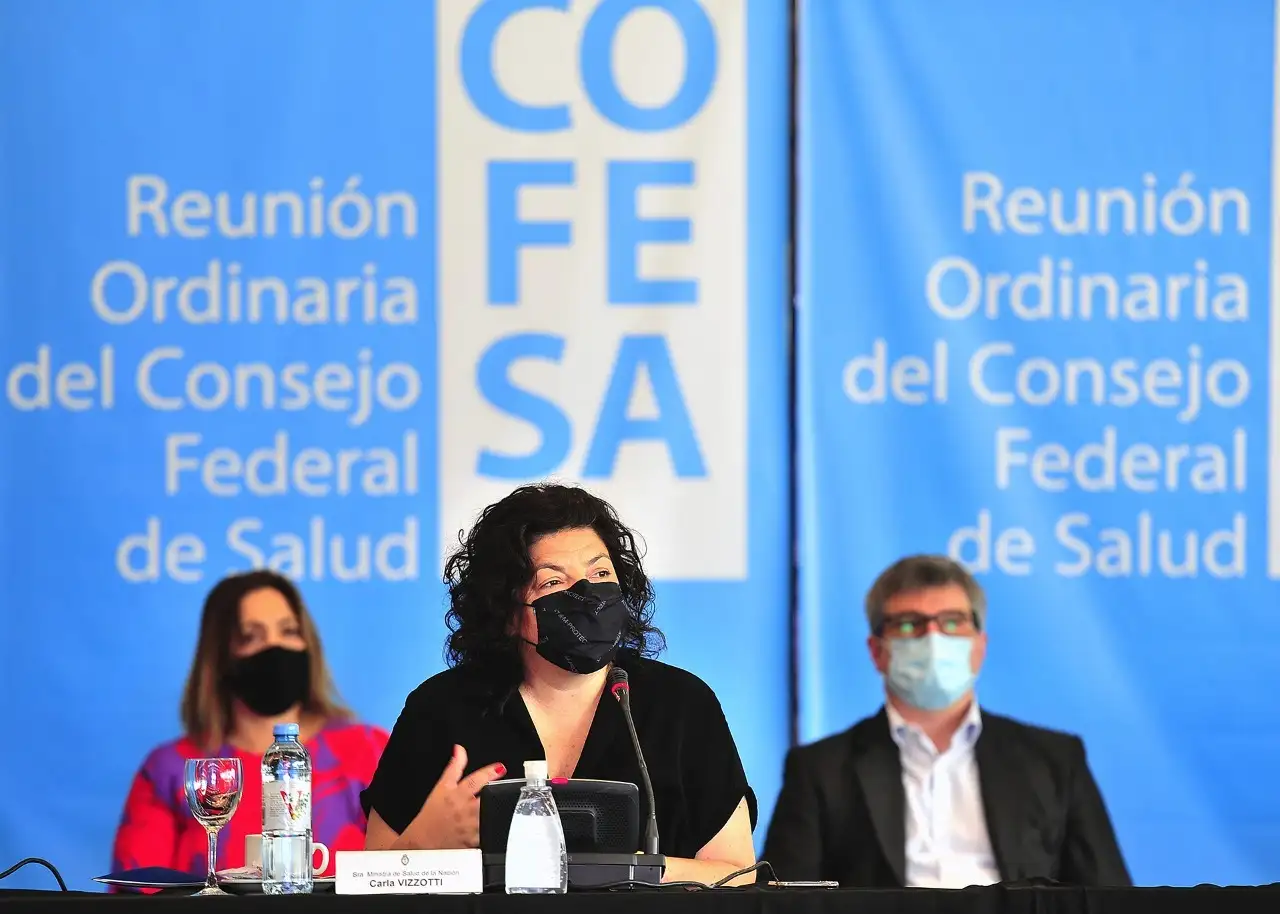 Carla Vizzotti, ministra de Salud.