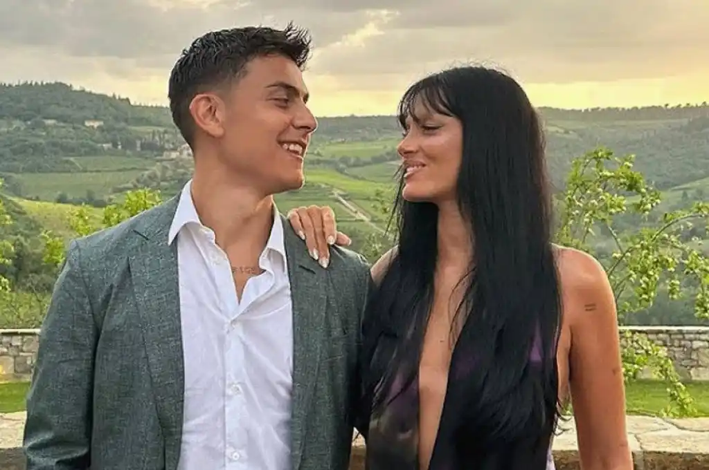 Paulo Dybala y Oriana Sabatini