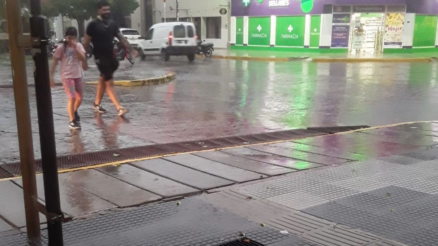 Tras el intenso calor, llegó la lluvia a la región