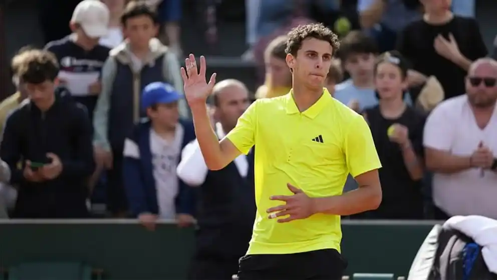 Juan Manuel Cerúndolo cayó con el serbio Medjedovic