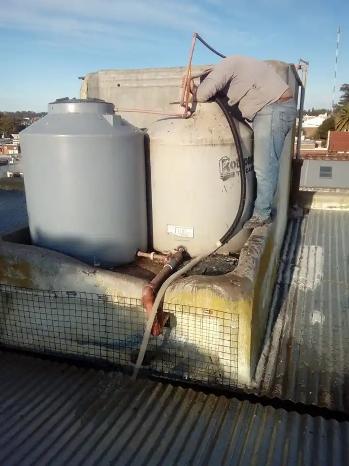 Limpieza de tanques de agua
