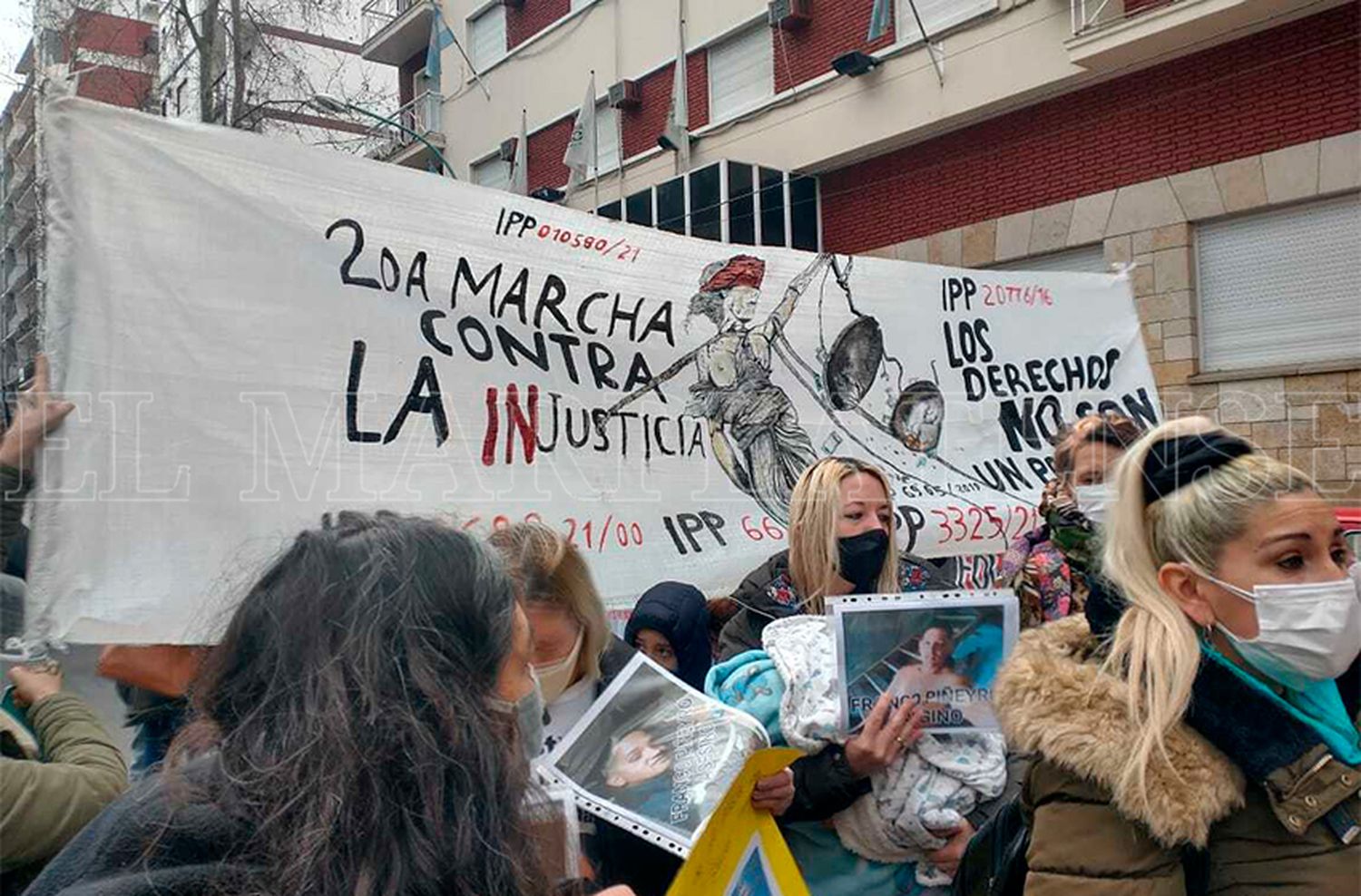 Marcha contra la injusticia: "El Poder Judicial está en decadencia"