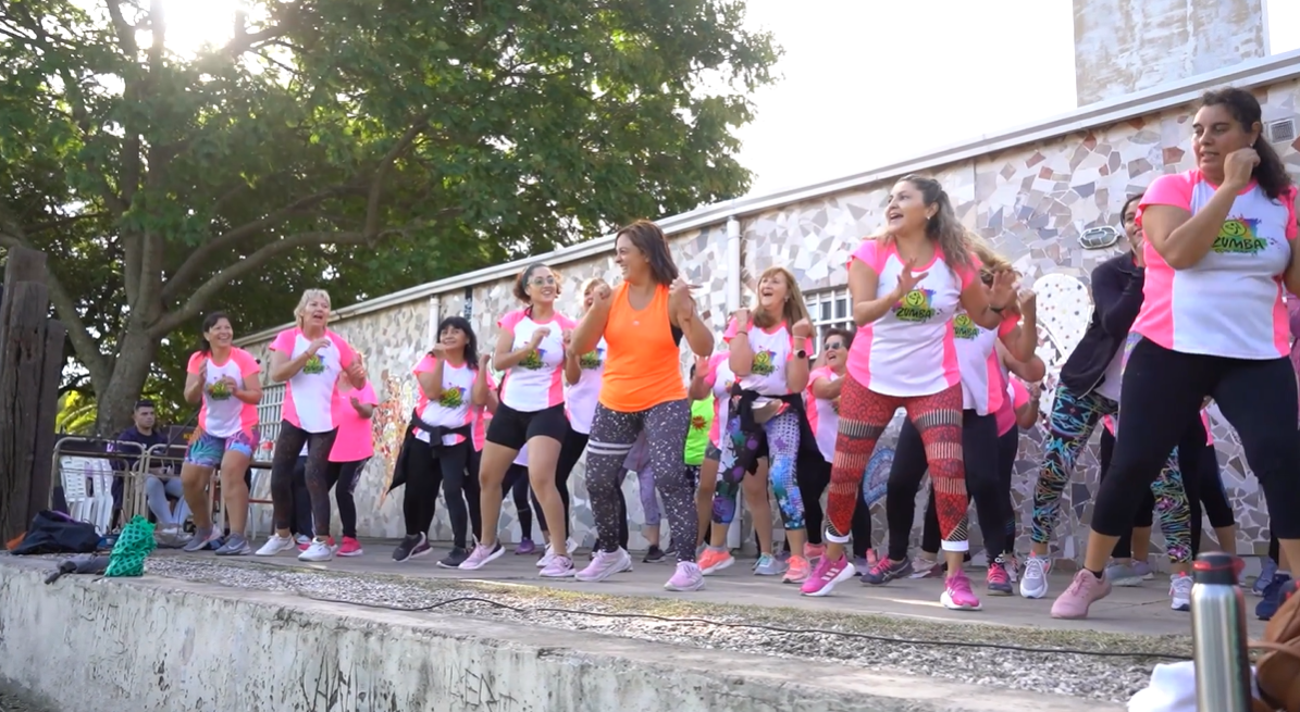 En el barrio Fátima dió inicio el programa Plaza Deportiva
