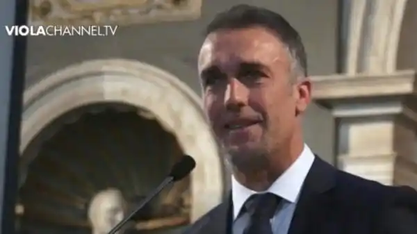 Batistuta, ciudadano ilustre de Florencia