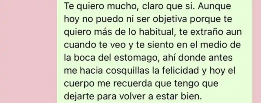 Lo dejaron por WhatsApp, y el chat se volvió viral por su respuesta