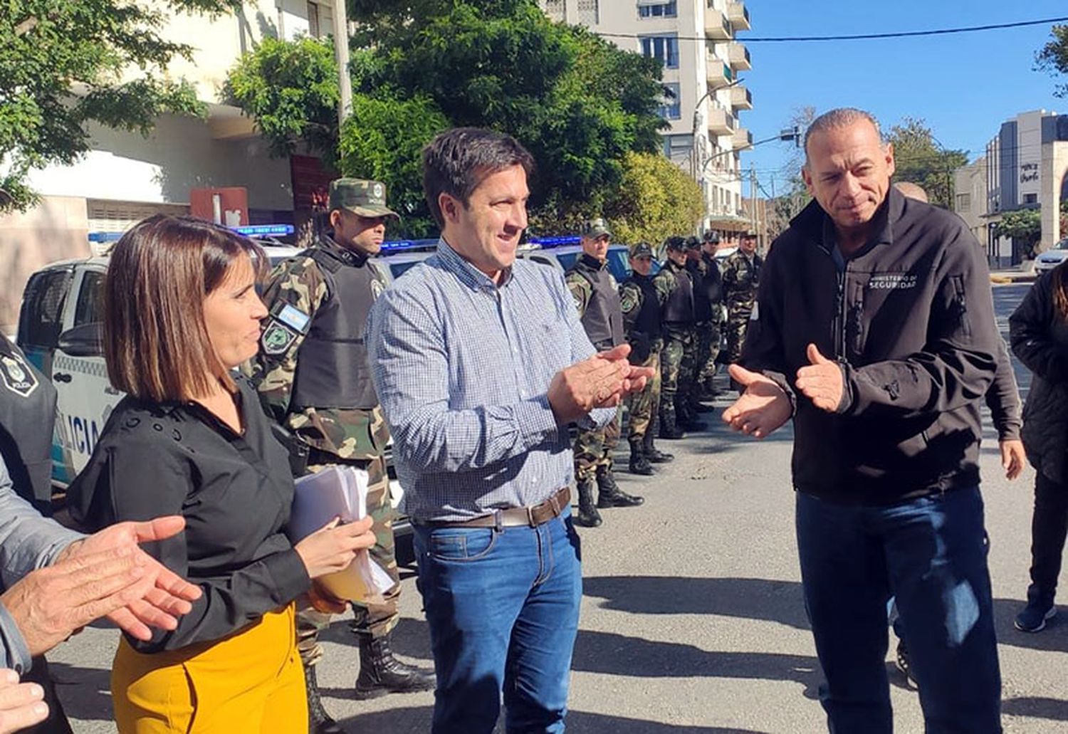 El ministro Sergio Berni aseguró que en Necochea bajó el delito