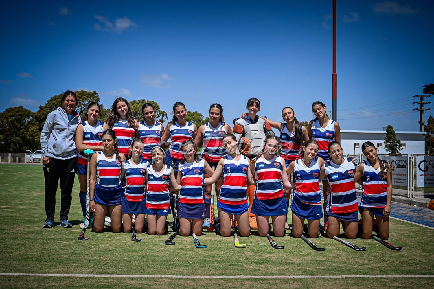 Jugadoras del Club Náutico de Hockey