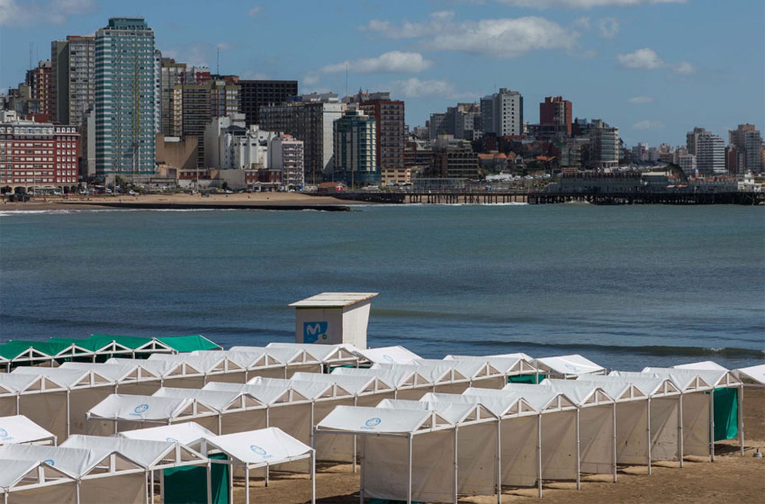 Un sábado a pleno sol y con una temperatura máxima de 25 grados