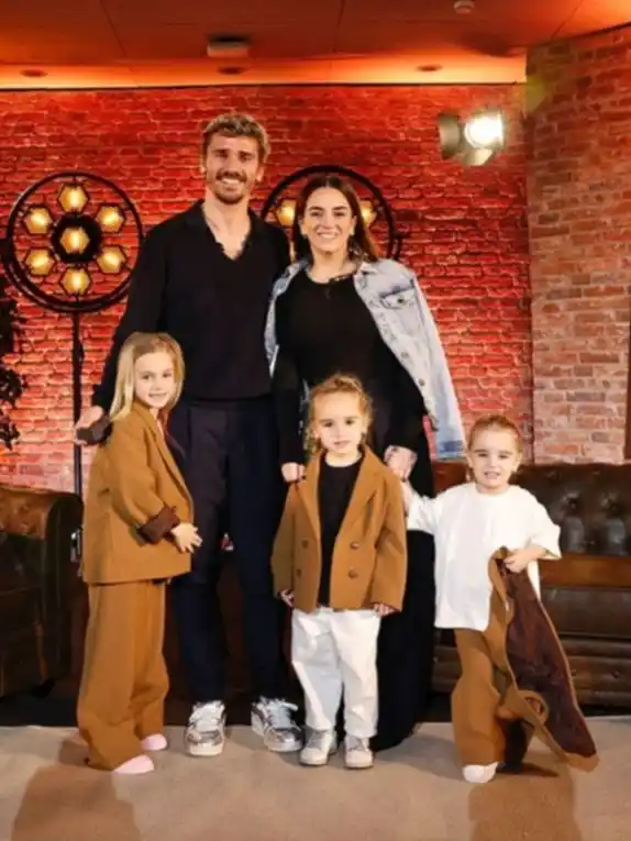 ¡La increíble curiosidad que comparten los tres hijos de Antoine Griezmann!