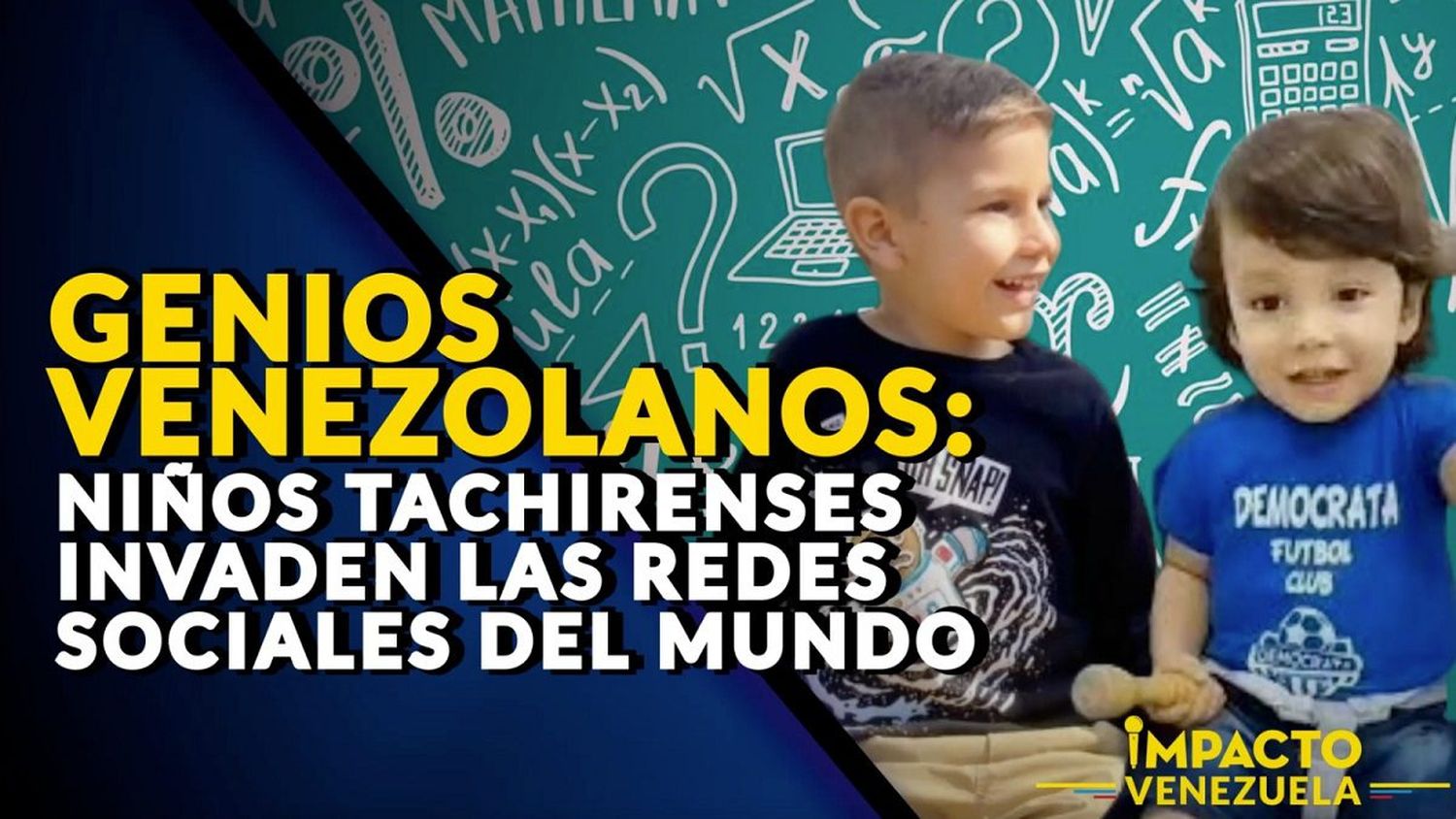 GENIOS VENEZOLANOS: niños tachirenses invaden las redes sociales del mundo – VIDEO