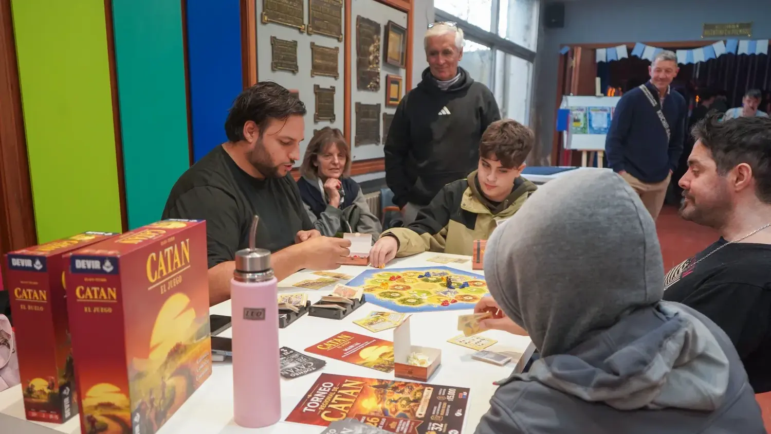 Una muestra del juego. Se realizó en el Centro Cultural durante el Urban Fest