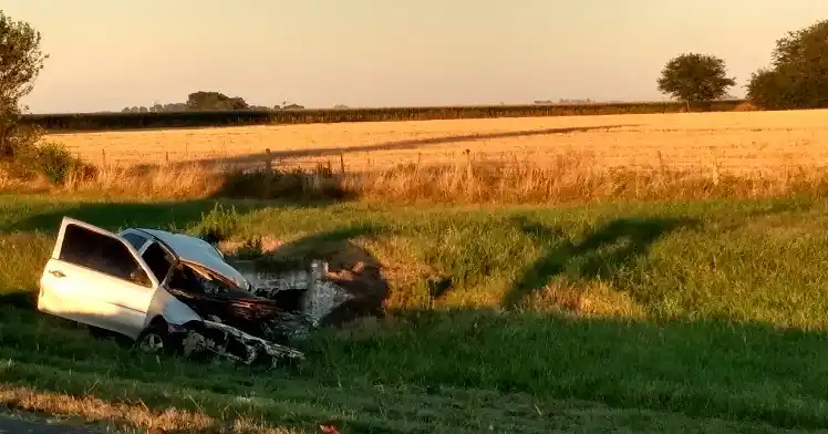 Choque fatal en ruta 7, altura Chacabuco: Tres muertos