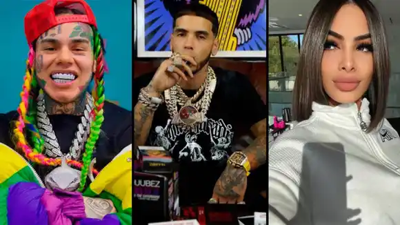 ¡LA NOVELA ENTRE YAILIN, ANUEL Y 6ix9ine! La dominicana acusó al trapero de golpearla y robarla estando embarazada