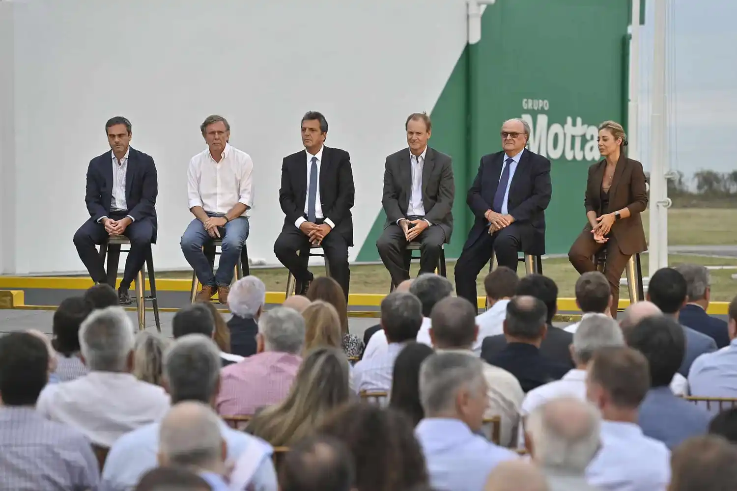 El ministro de Economía expresó sus metas para 2023 en su visita a Racedo