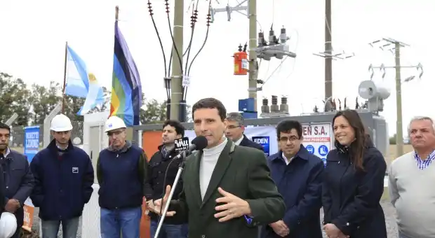 San Andrés de Giles: Inauguran Estación Transformadora