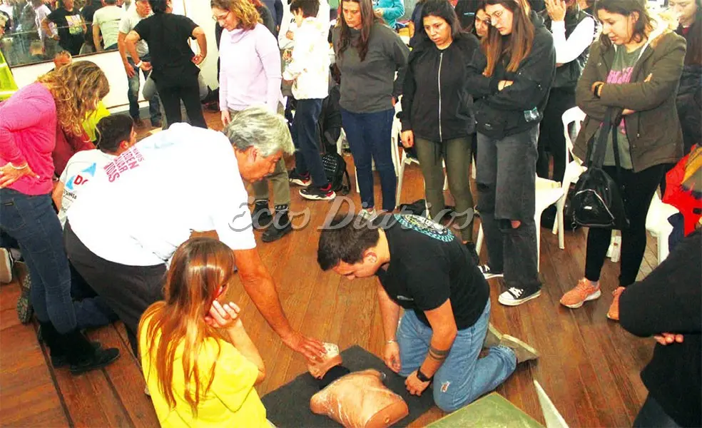 Una capacitación con 200 participantes