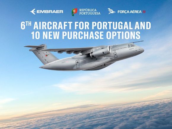 Portugal Deepens Its Commitment to the Embraer KC-390: Orders Sixth Aircraft and Adds Ten Options for NATO Partners