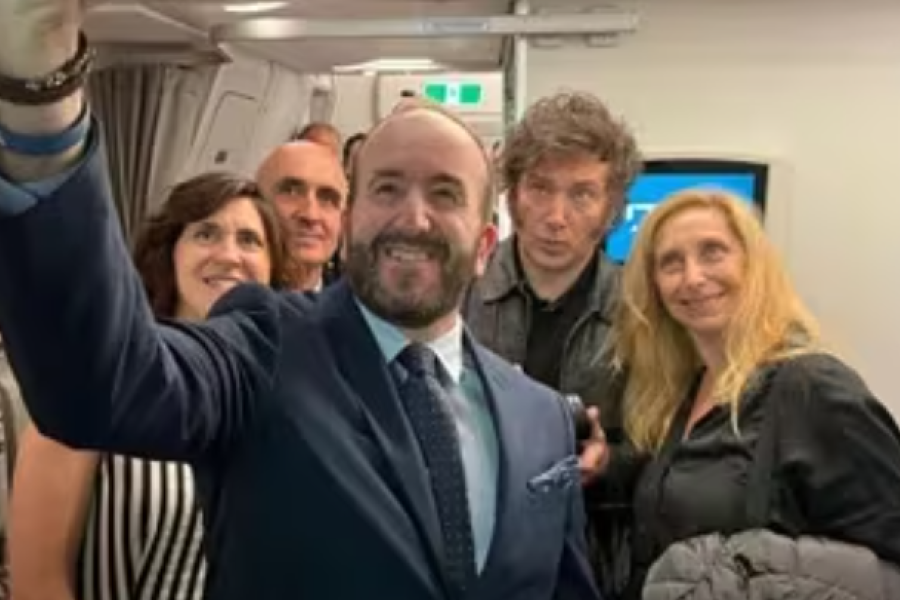 Milei inició su segunda gira internacional