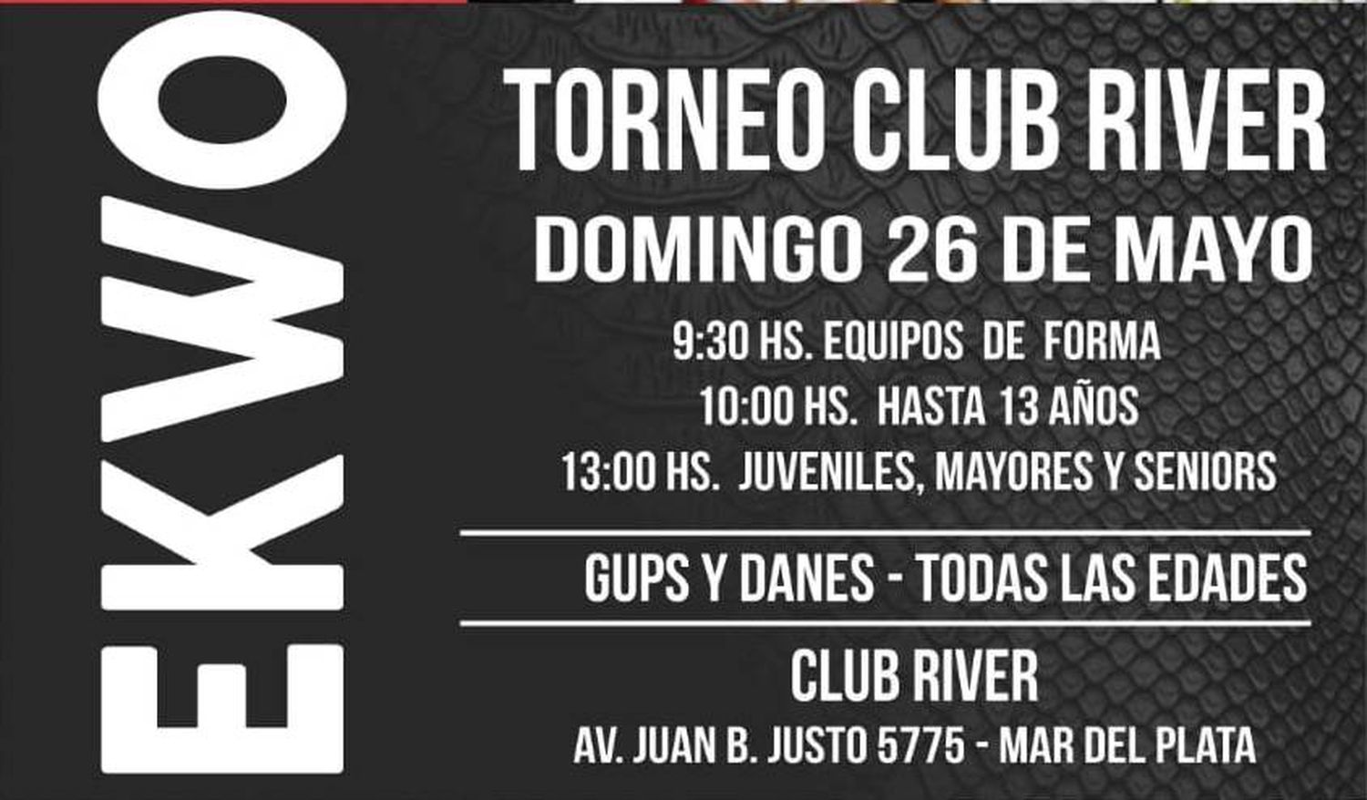 El Circuito Costa Atlántica pasa por el Club River