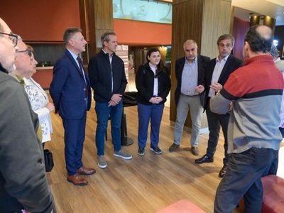 Adán Bahl y Guillermo Michel se reunieron con miembros del Partido Solidario de Entre Ríos
