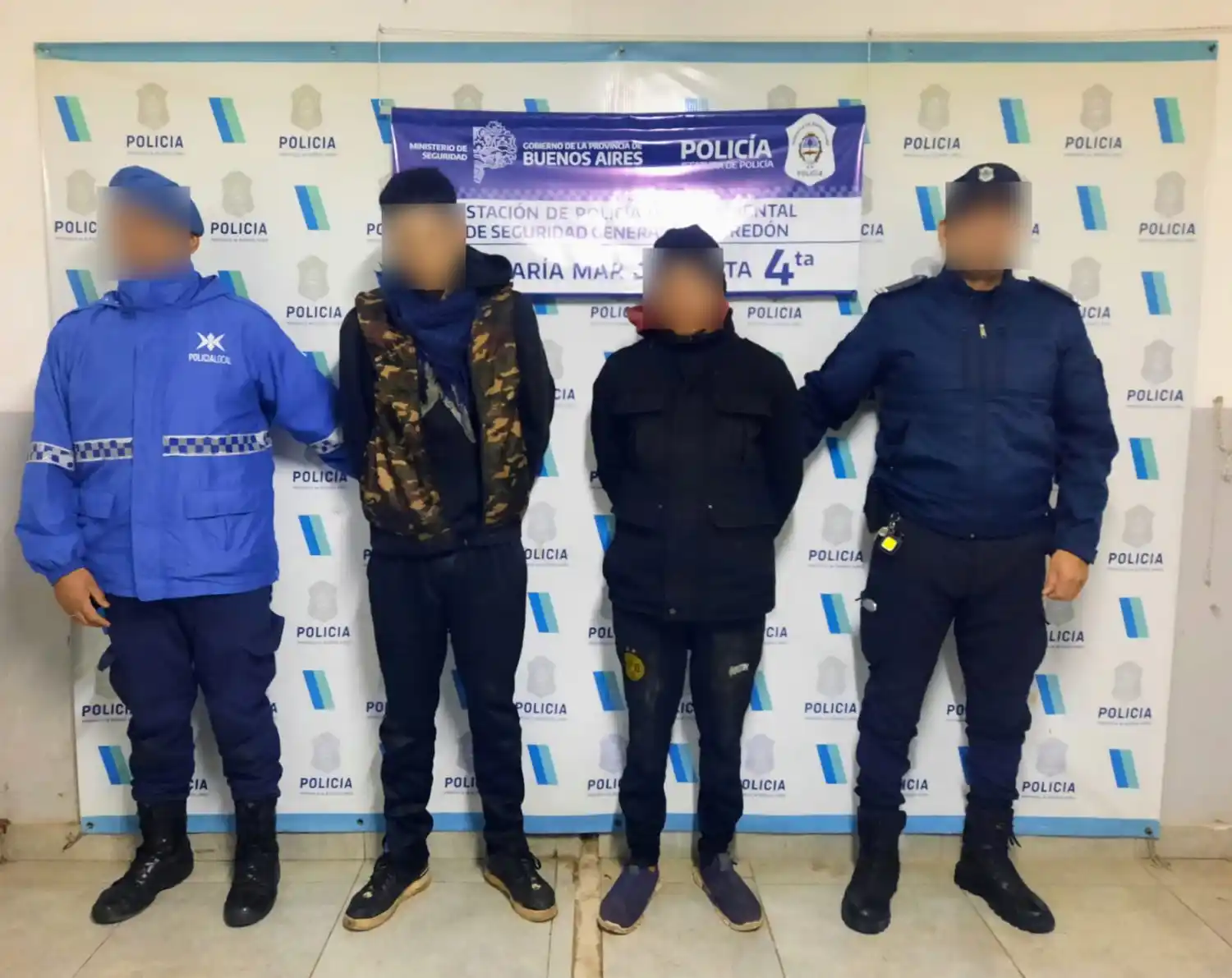 Ambos malvivientes tienen 20 años.