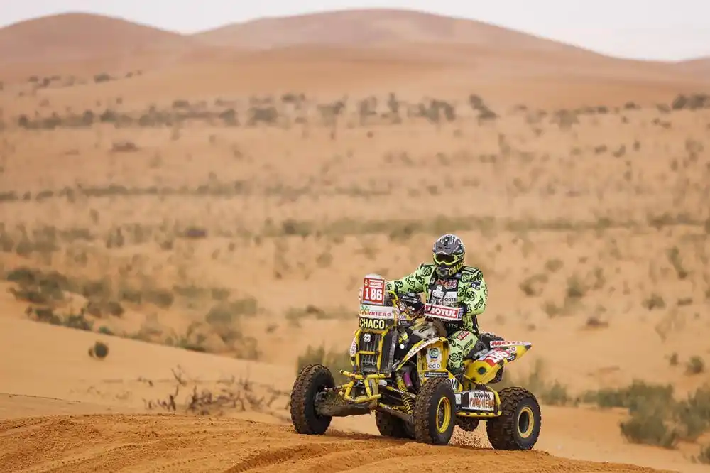 Verza, en el reciente Dakar.