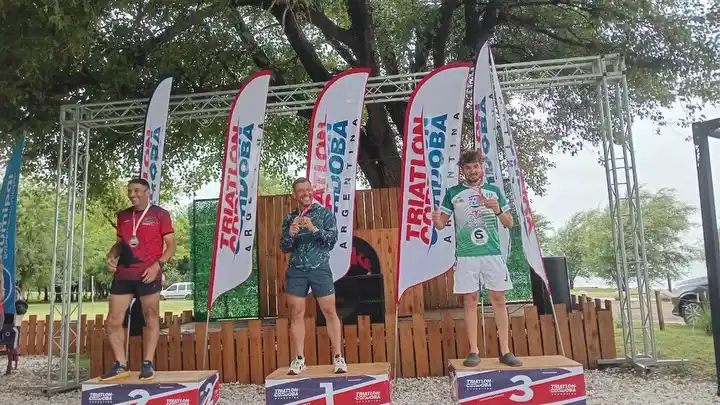 Triatlón nacional: gran actuación de Pablo Denoni en Córdoba