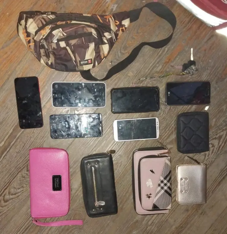 Celulares robados en Rosario.