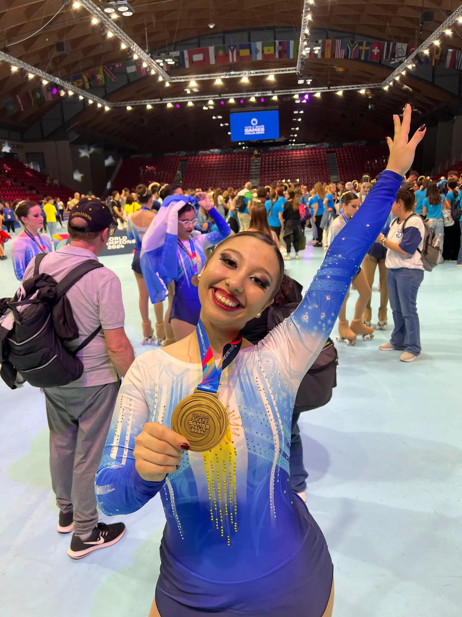 Patín: el equipo de Colonna Soldavini quedó tercero en el Mundial de Italia