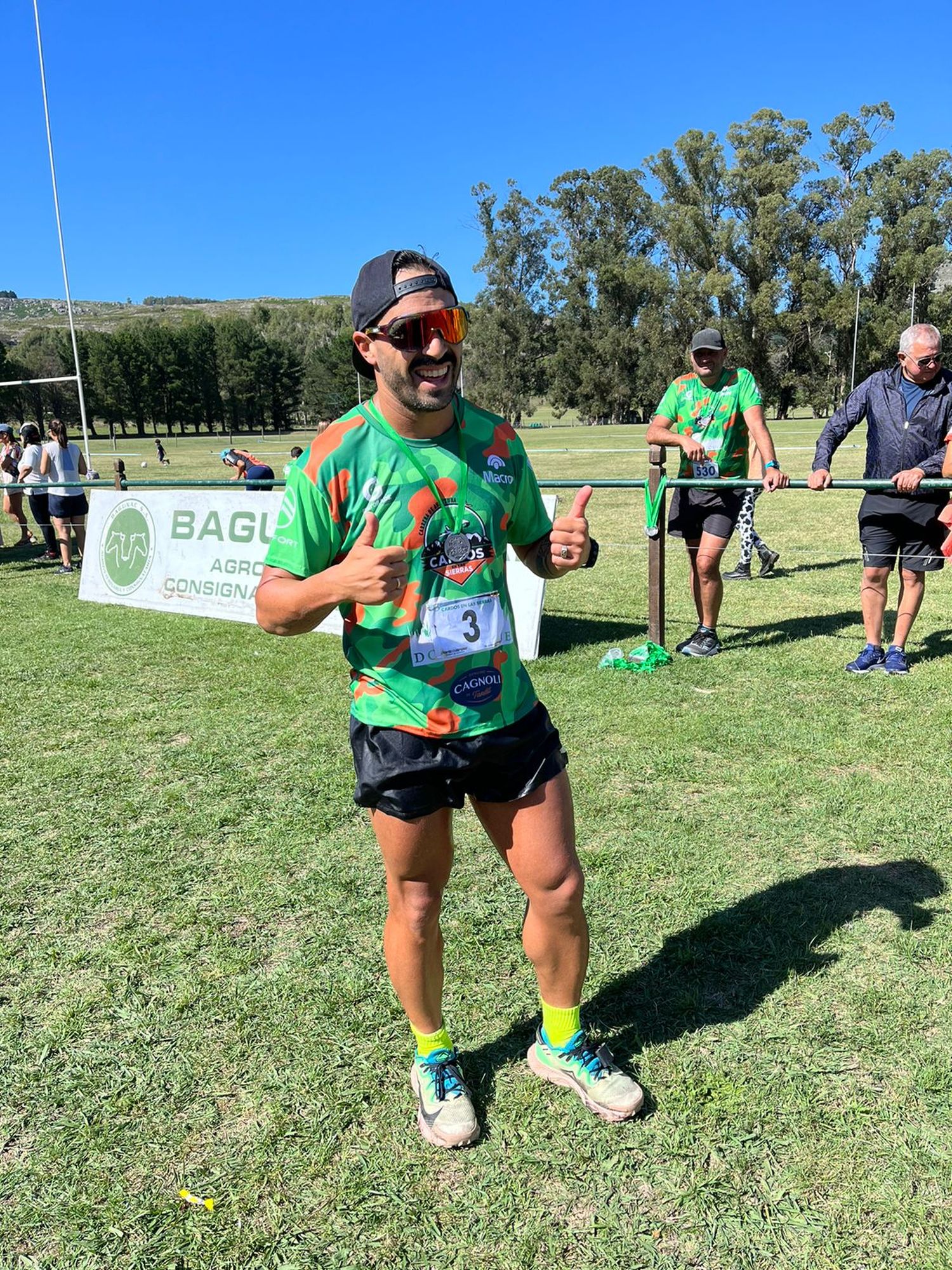 Marcos Suhit, el ganador en Cardos por las Sierras