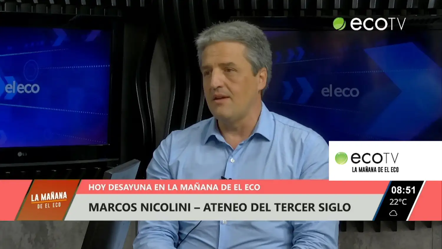 Marcos Nicolini, exprecandidato a intendente de JxC.
