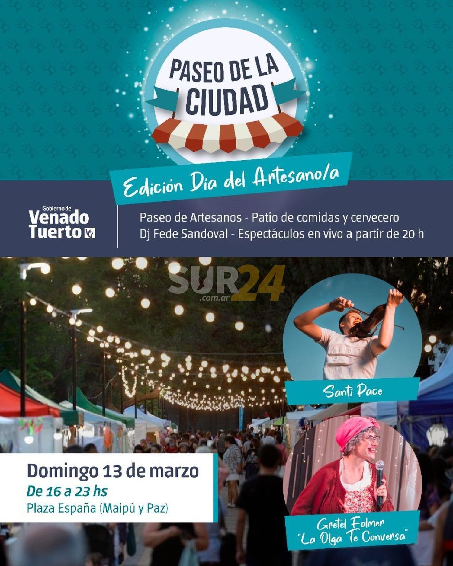 El Paseo de la Ciudad celebra el Día del Artesano en plaza España