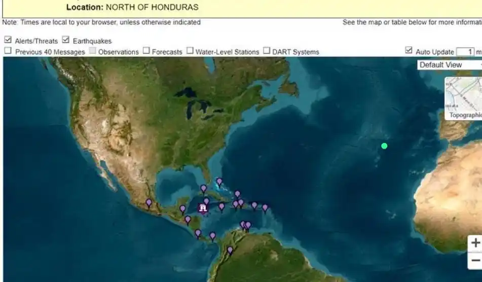 HAY ALERTA de TSUNAMI: terremoto de magnitud 8.0 azota el Caribe