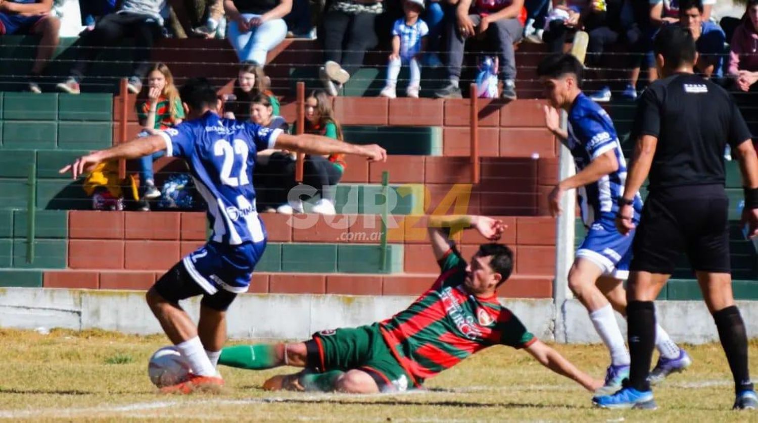 Sarmiento y Newbery quedaron a mano