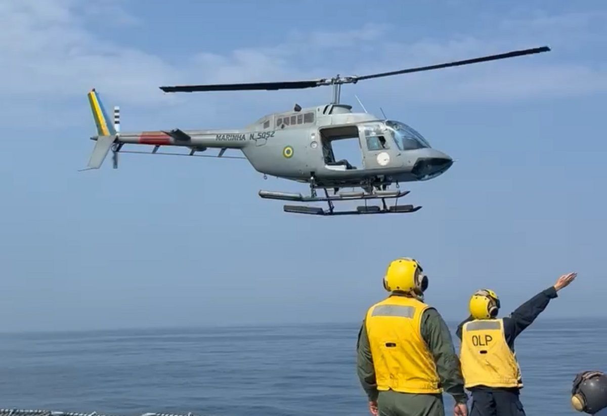 La Armada de Uruguay podría incorporar dos helicópteros de la Marina de Brasil