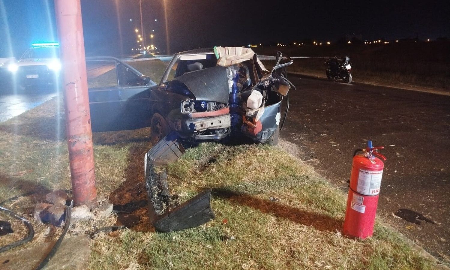 Un joven de 22 años murió y otros dos resultaron heridos en un trágico accidente en Tres Arroyos